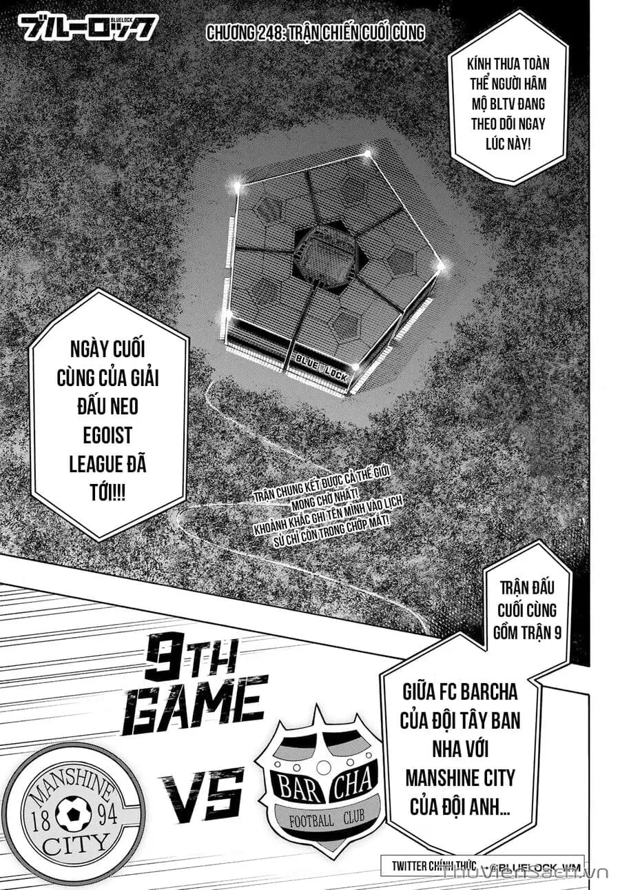 Truyện Tranh Tiền Đạo Số 1 - Blue Lock trang 5