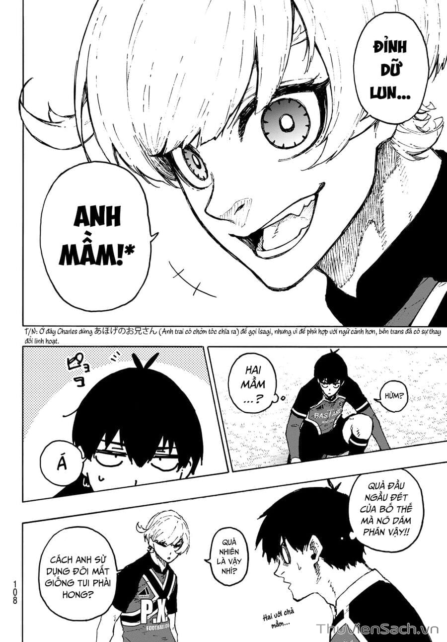 Truyện Tranh Tiền Đạo Số 1 - Blue Lock trang 6