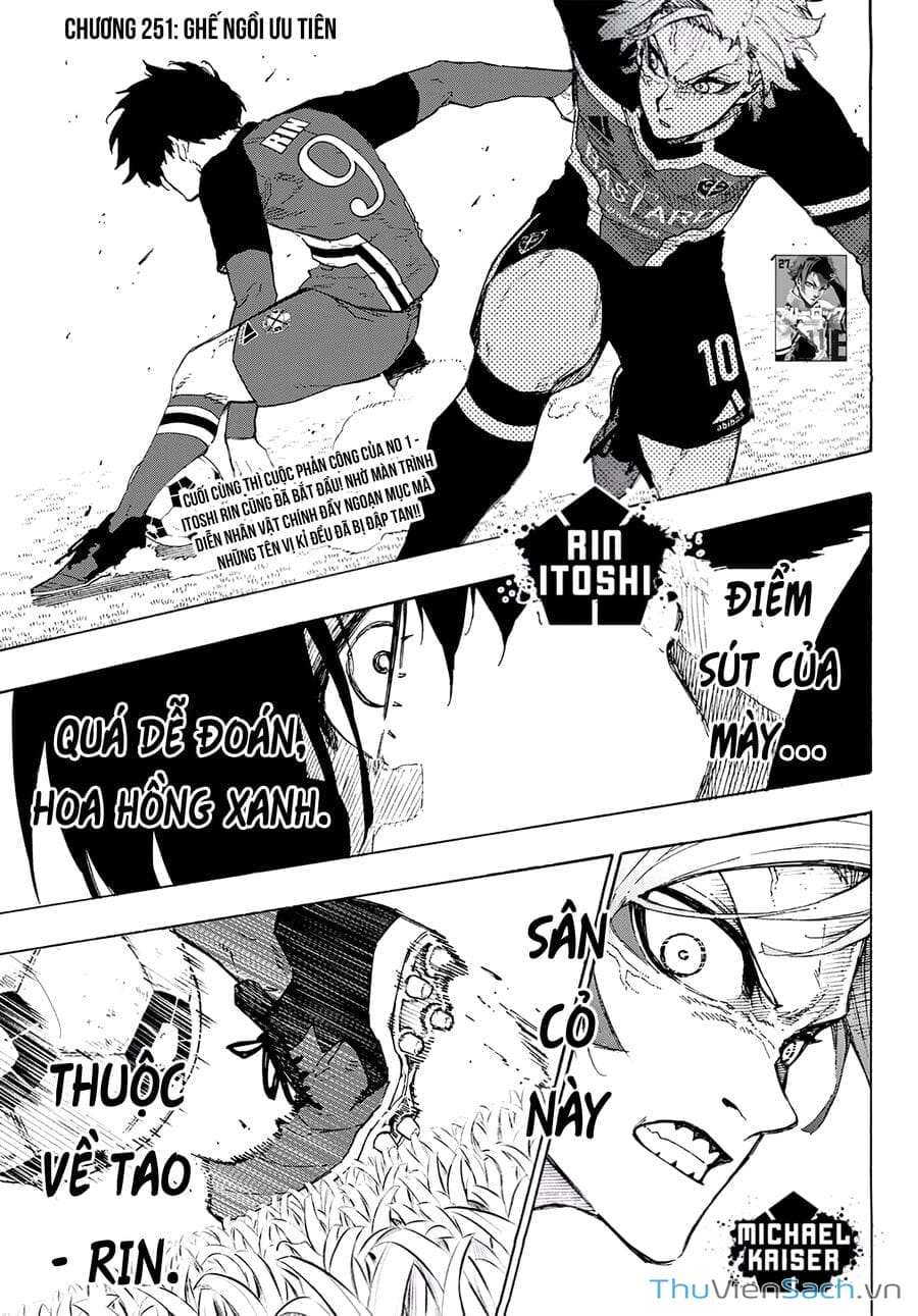 Truyện Tranh Tiền Đạo Số 1 - Blue Lock trang 6