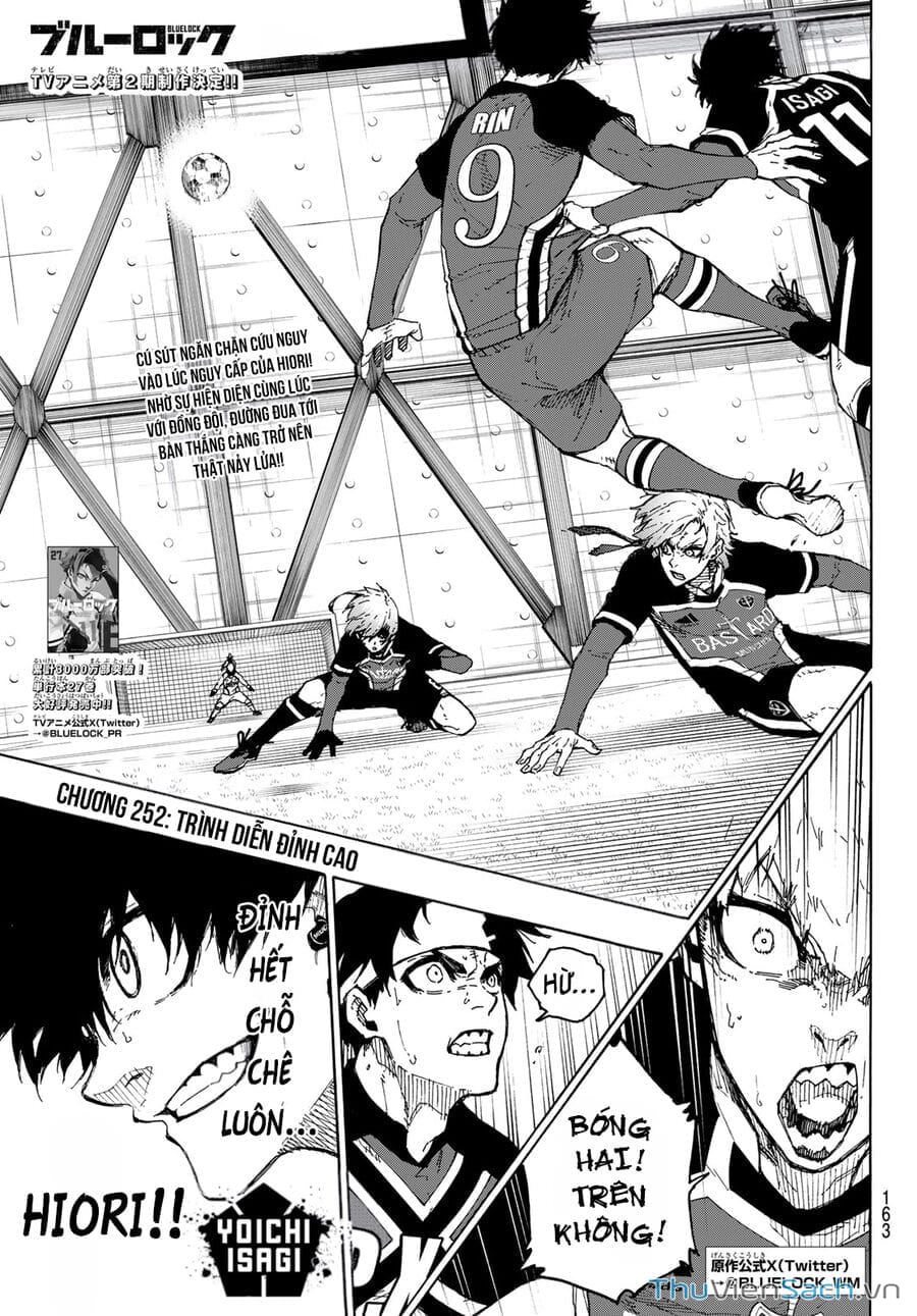 Truyện Tranh Tiền Đạo Số 1 - Blue Lock trang 6