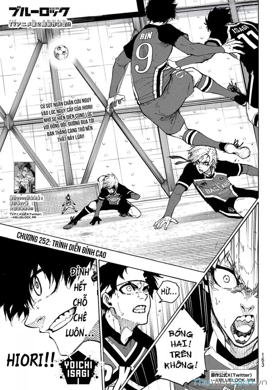 Truyện Tranh Tiền Đạo Số 1 - Blue Lock trang 5