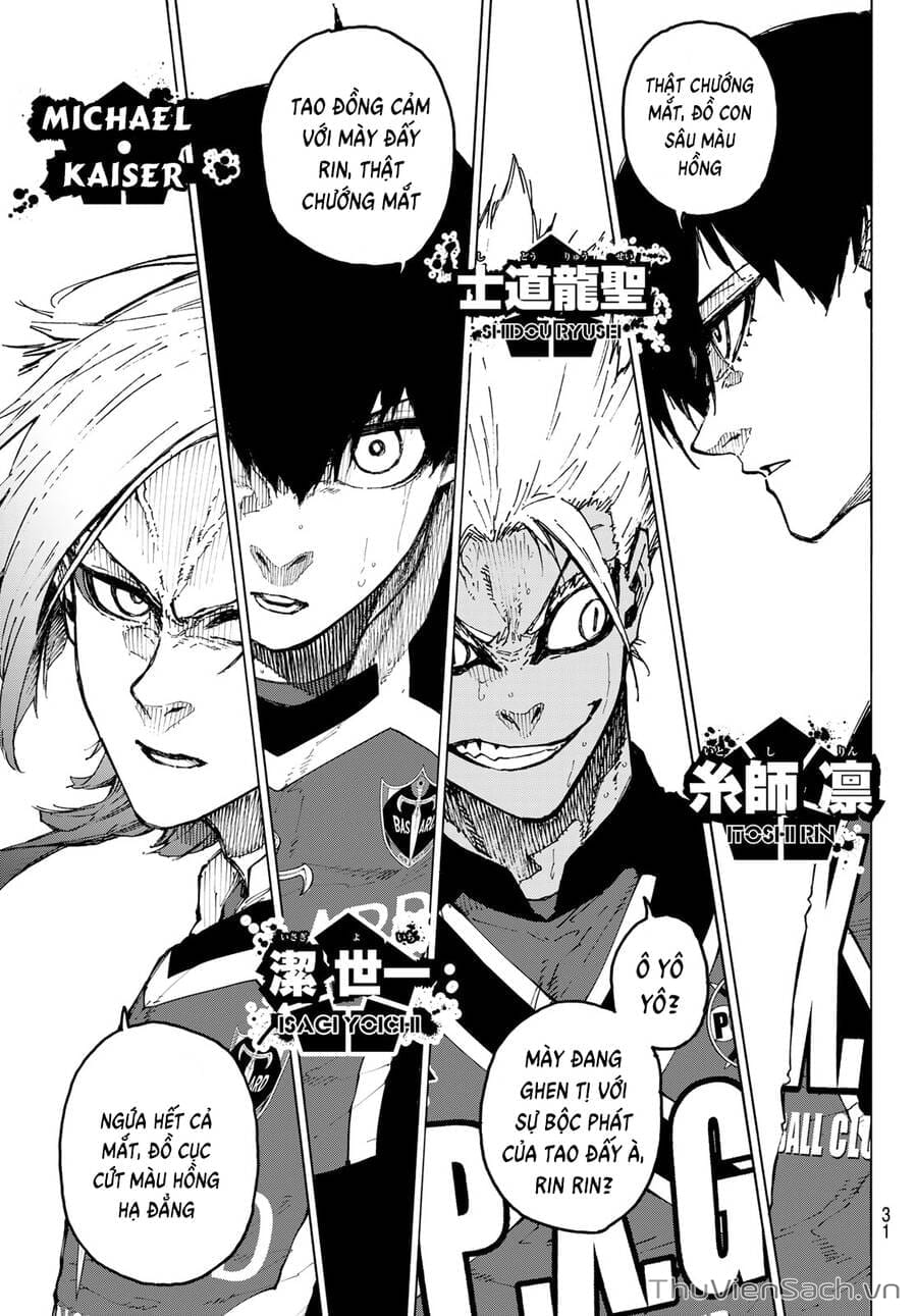 Truyện Tranh Tiền Đạo Số 1 - Blue Lock trang 6