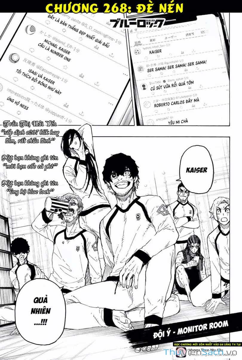 Truyện Tranh Tiền Đạo Số 1 - Blue Lock trang 6