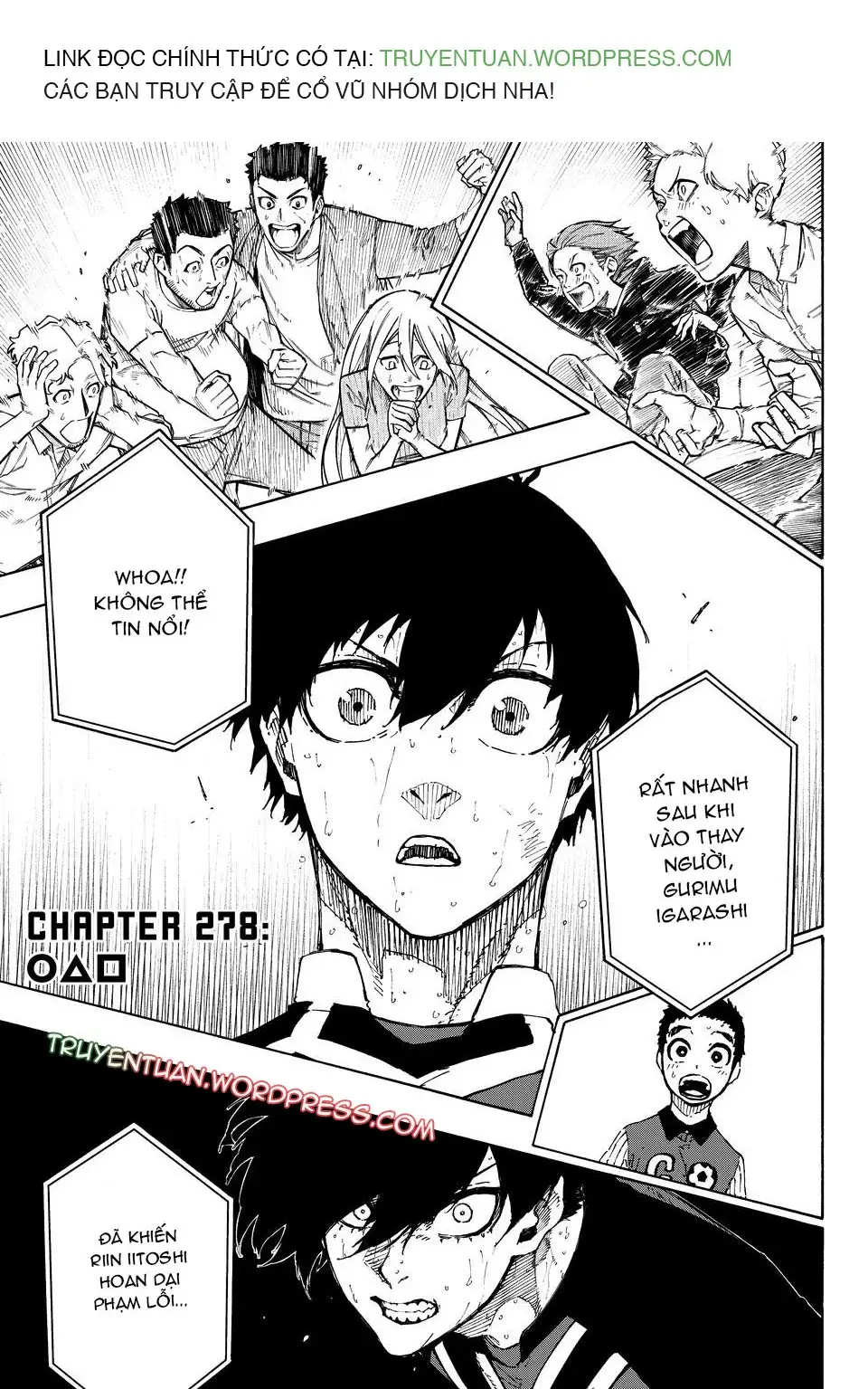 Truyện Tranh Tiền Đạo Số 1 - Blue Lock trang 5