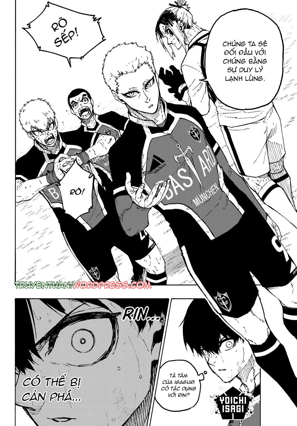 Truyện Tranh Tiền Đạo Số 1 - Blue Lock trang 6