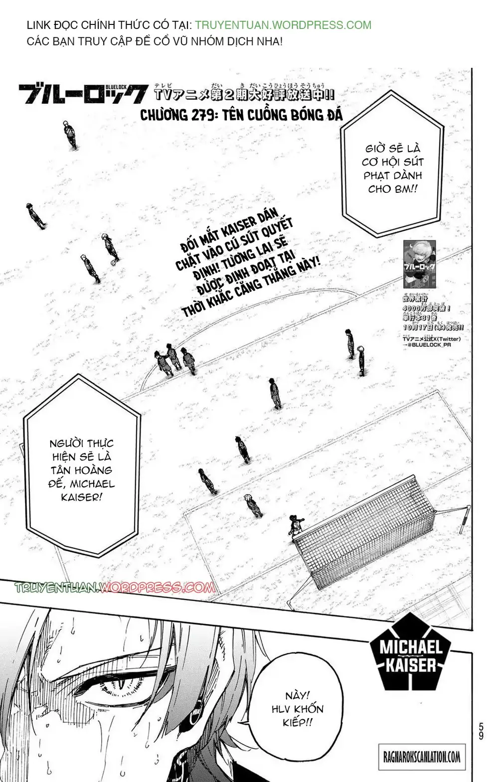 Truyện Tranh Tiền Đạo Số 1 - Blue Lock trang 5