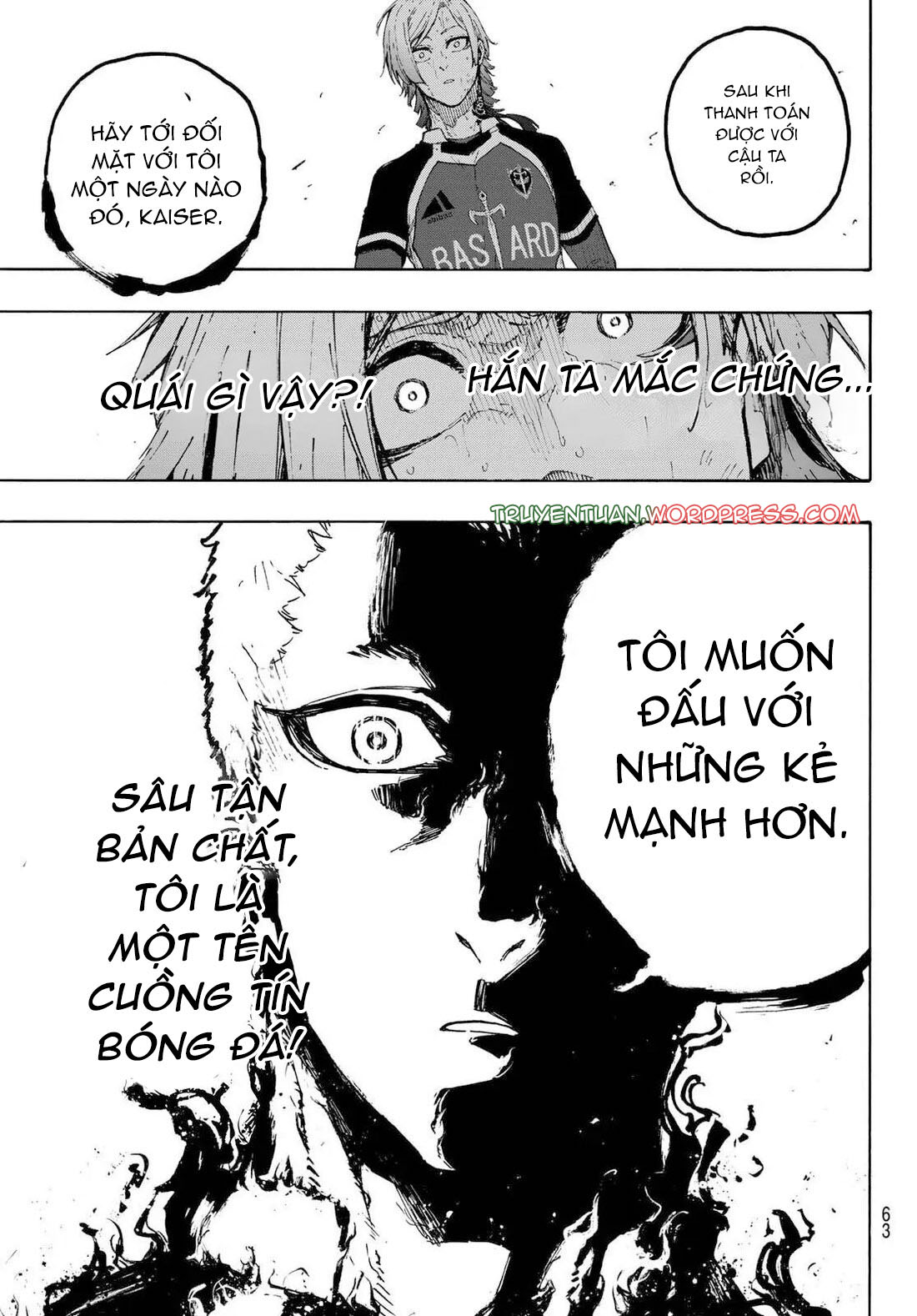 Truyện Tranh Tiền Đạo Số 1 - Blue Lock trang 6