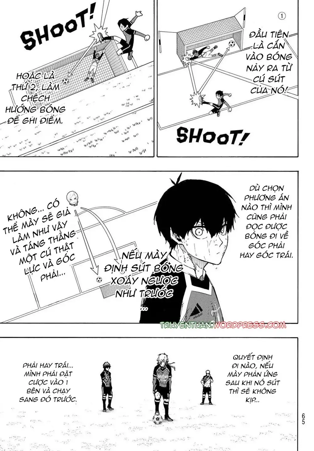 Truyện Tranh Tiền Đạo Số 1 - Blue Lock trang 5