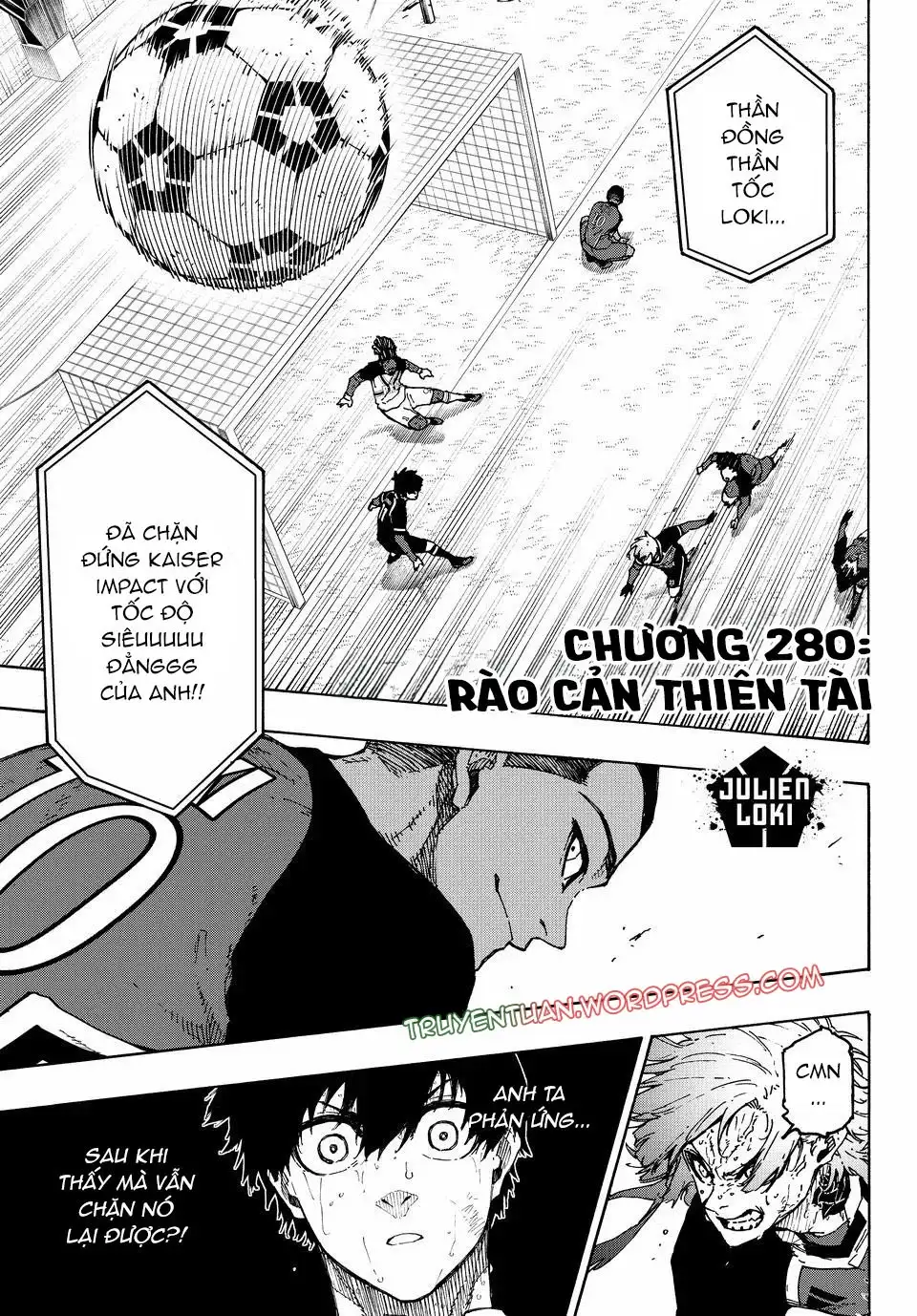 Truyện Tranh Tiền Đạo Số 1 - Blue Lock trang 5