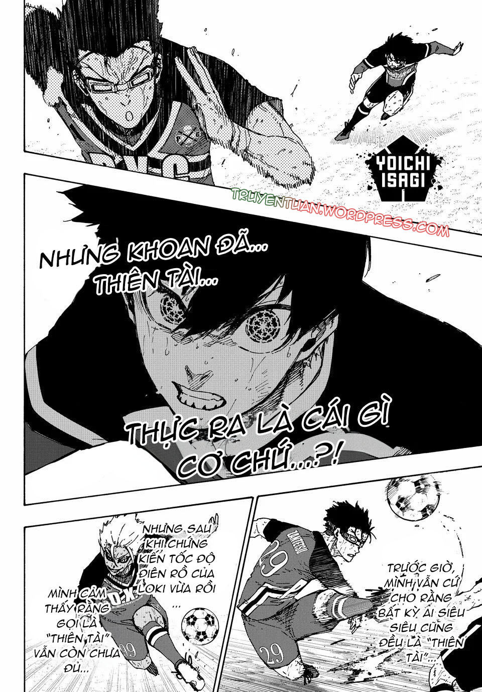 Truyện Tranh Tiền Đạo Số 1 - Blue Lock trang 6