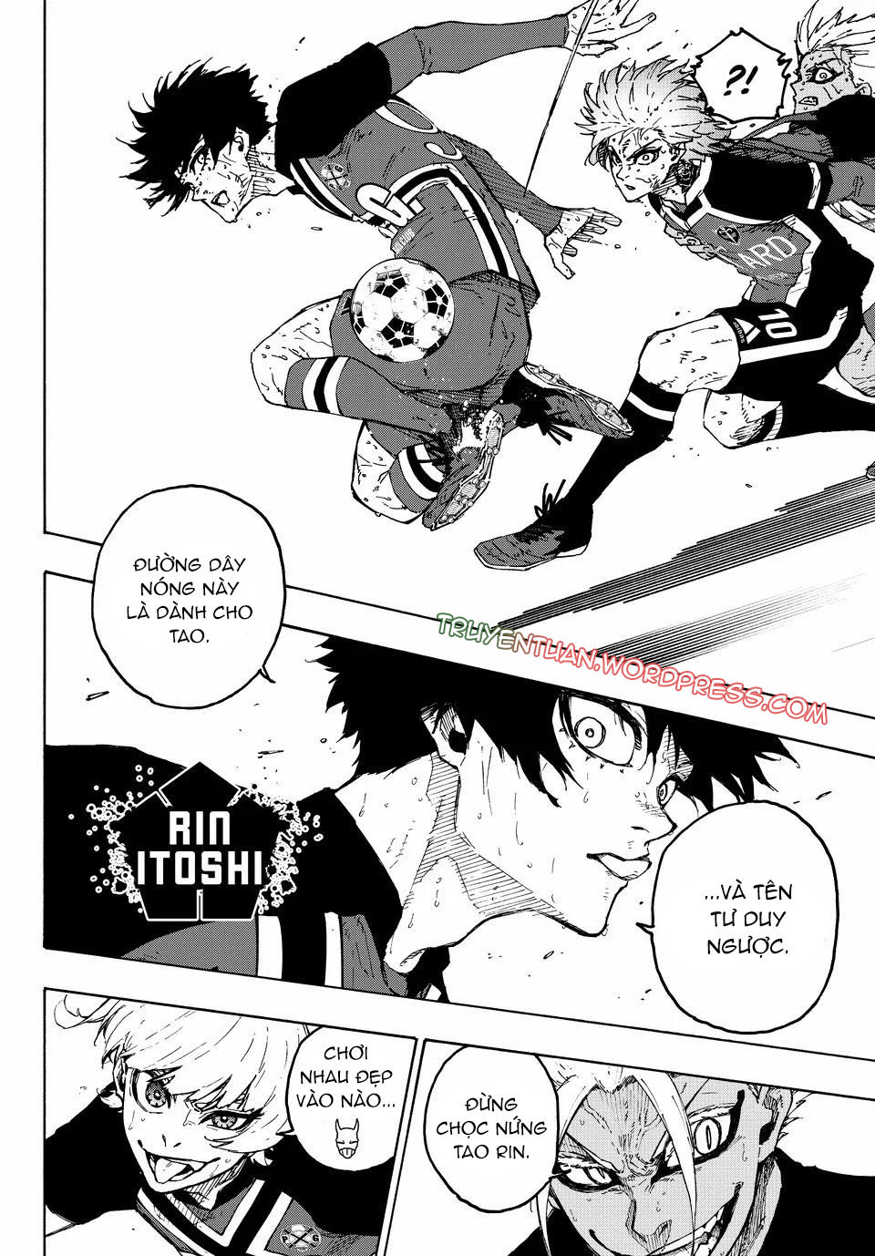 Truyện Tranh Tiền Đạo Số 1 - Blue Lock trang 6