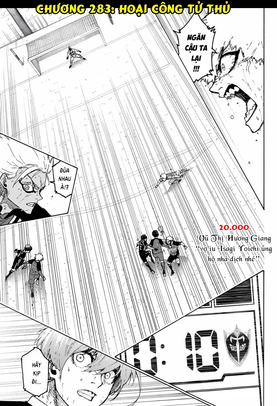 Truyện Tranh Tiền Đạo Số 1 - Blue Lock trang 5