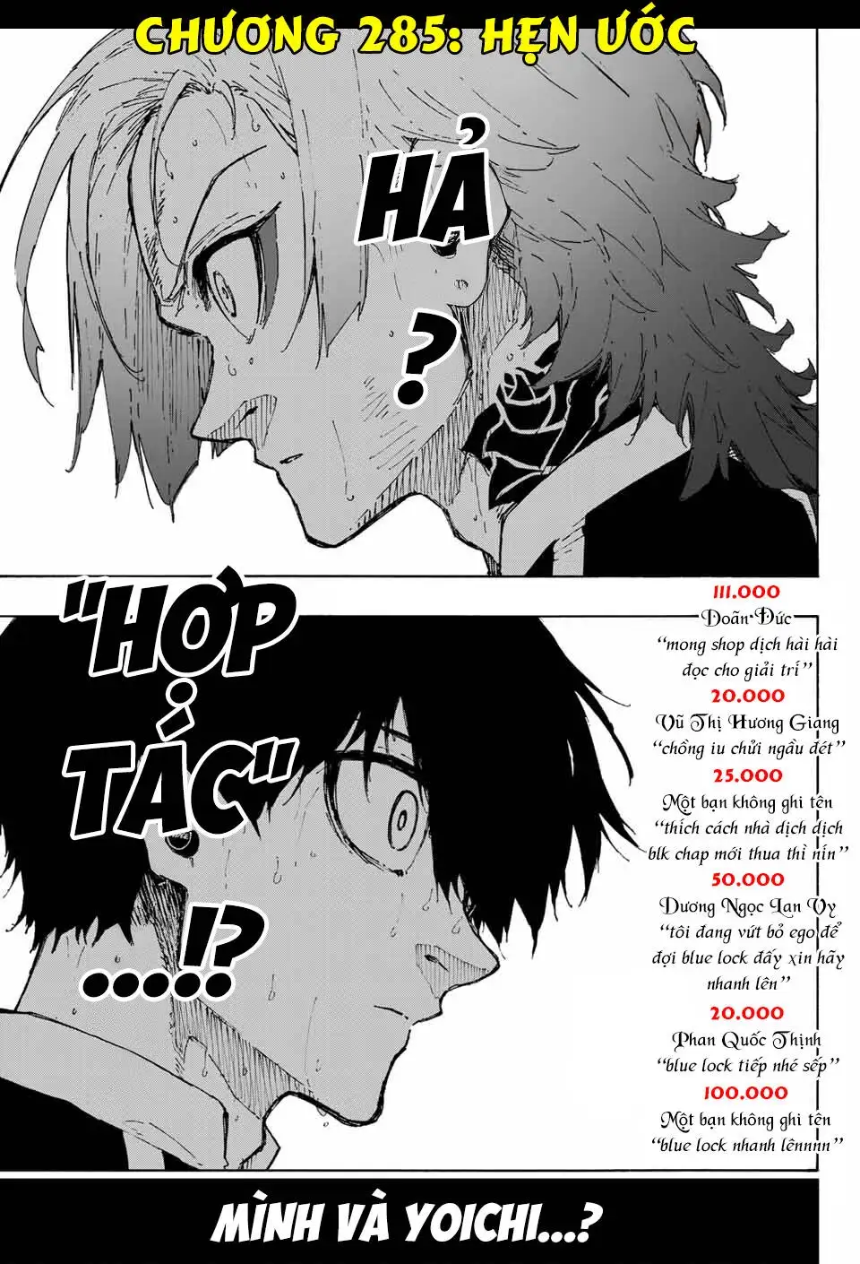 Truyện Tranh Tiền Đạo Số 1 - Blue Lock trang 5