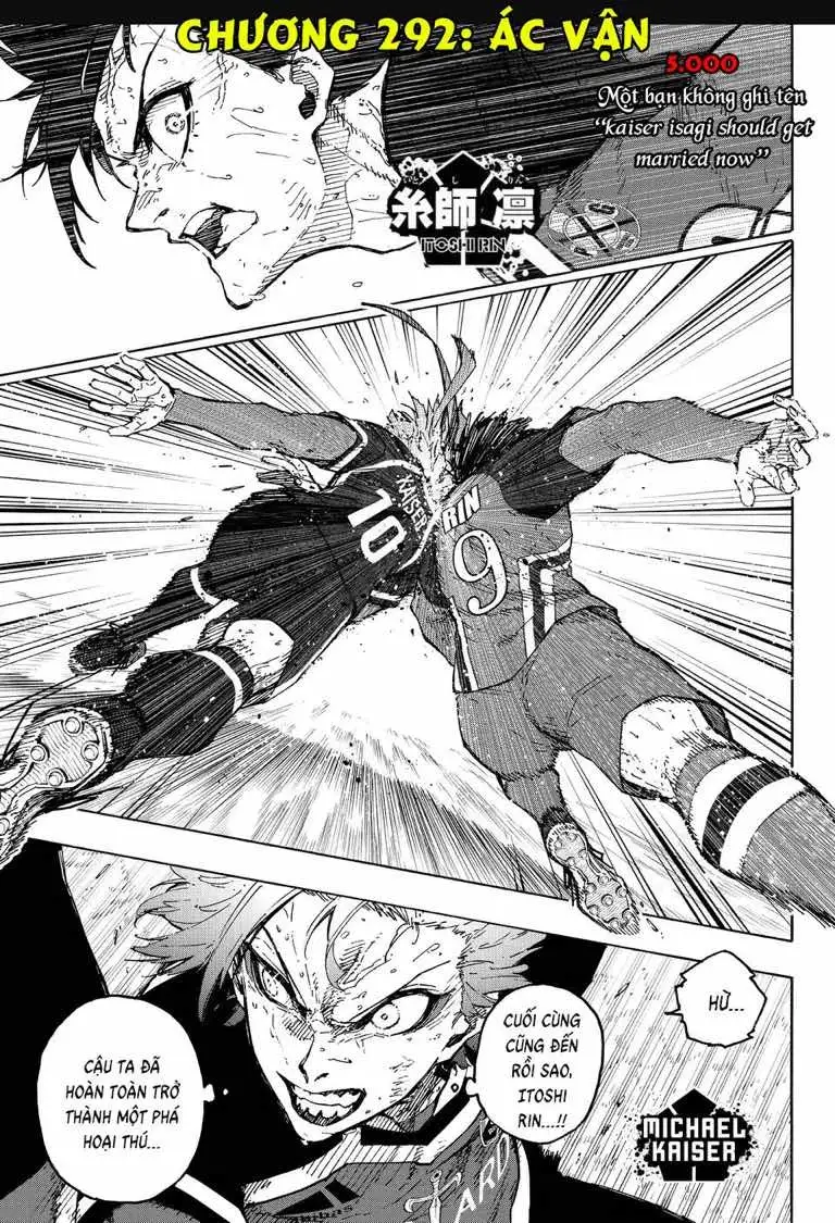 Truyện Tranh Tiền Đạo Số 1 - Blue Lock trang 5