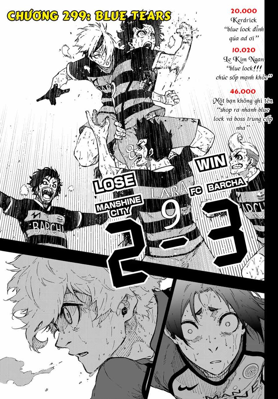 Truyện Tranh Tiền Đạo Số 1 - Blue Lock trang 6