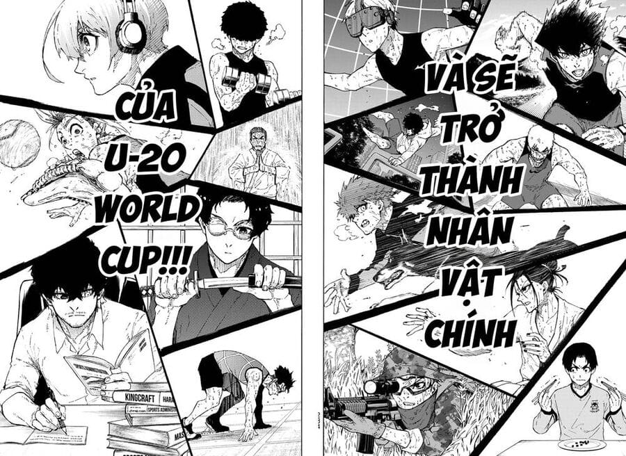 Truyện Tranh Tiền Đạo Số 1 - Blue Lock trang 6