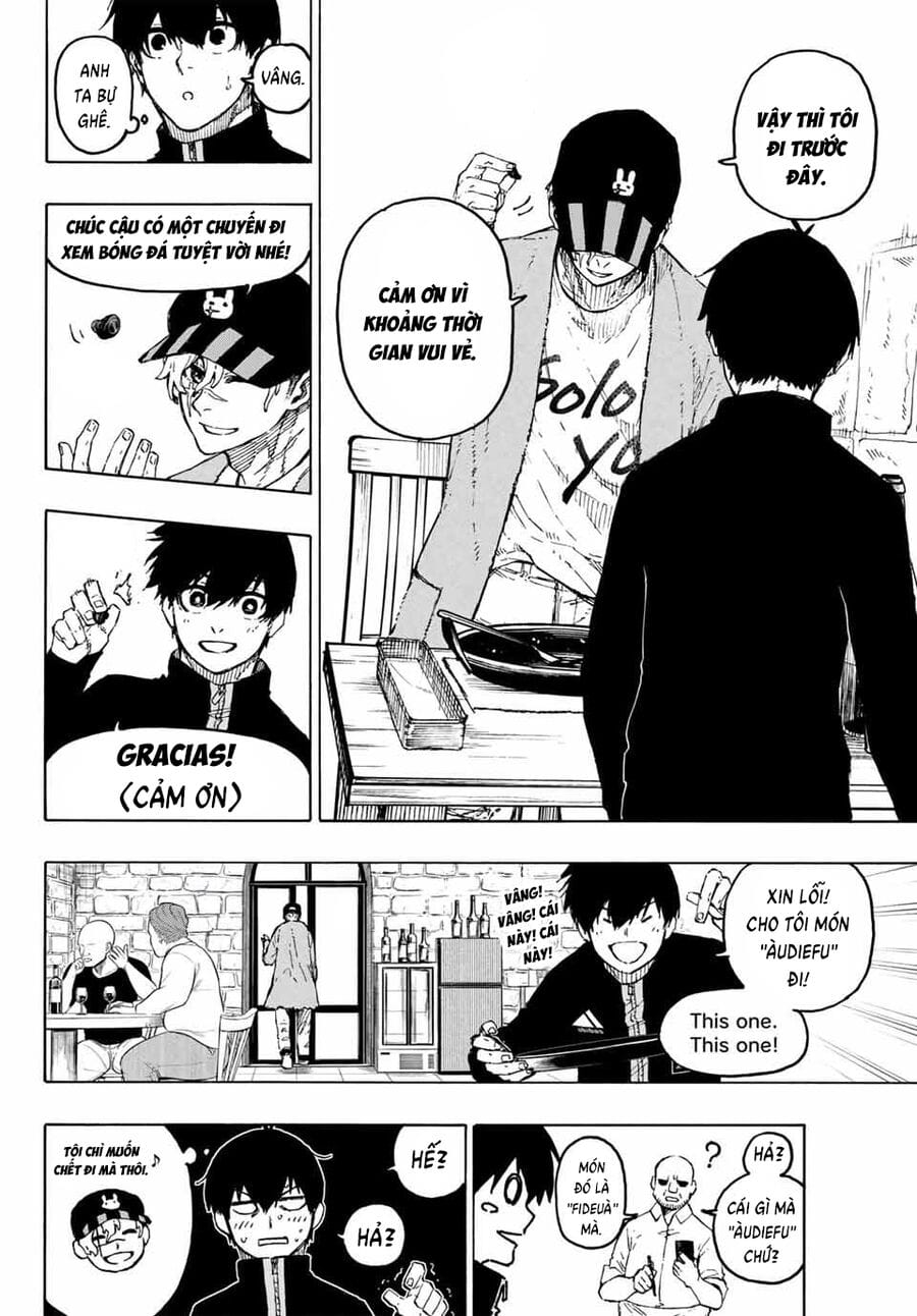 Truyện Tranh Tiền Đạo Số 1 - Blue Lock trang 6