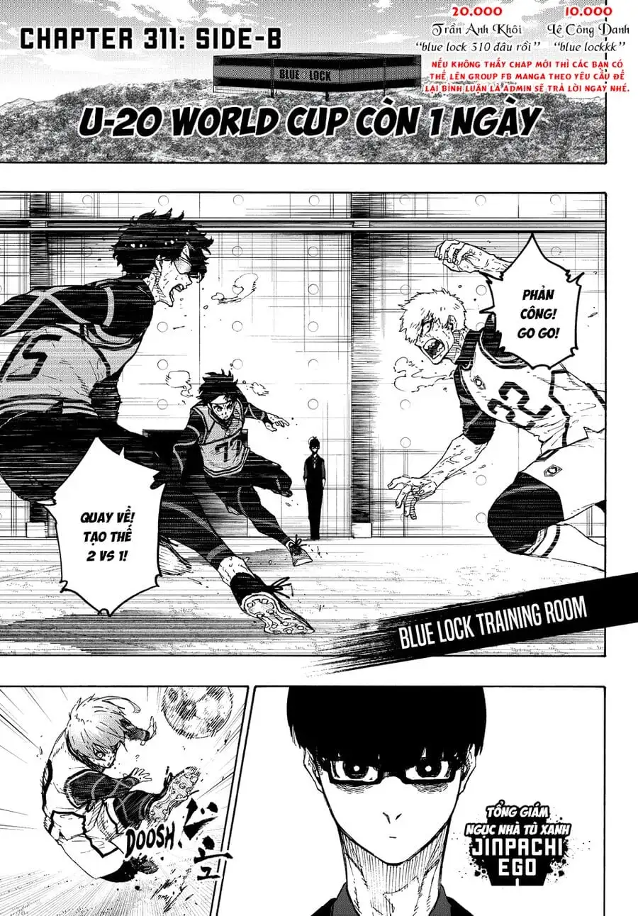 Truyện Tranh Tiền Đạo Số 1 - Blue Lock trang 5