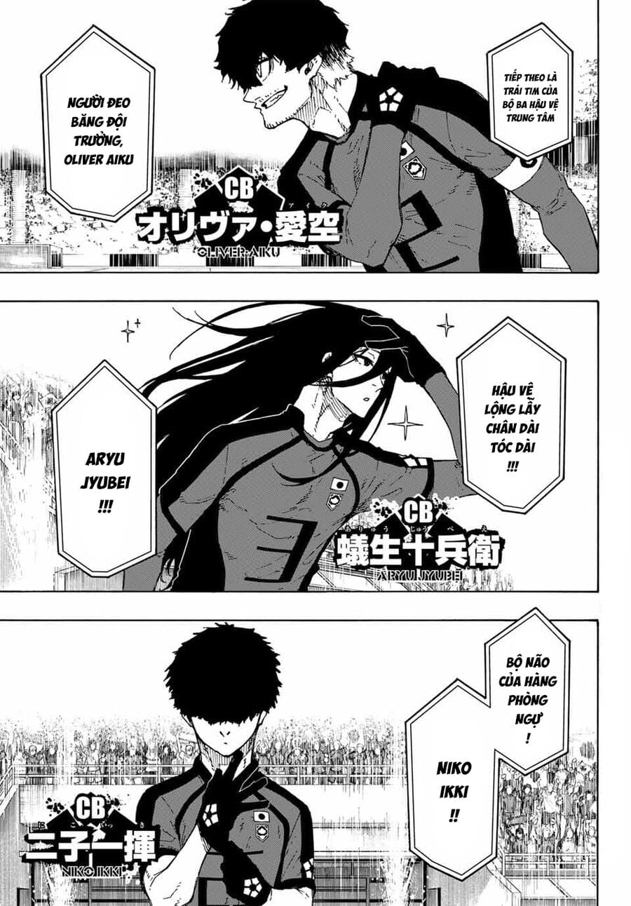 Truyện Tranh Tiền Đạo Số 1 - Blue Lock trang 6