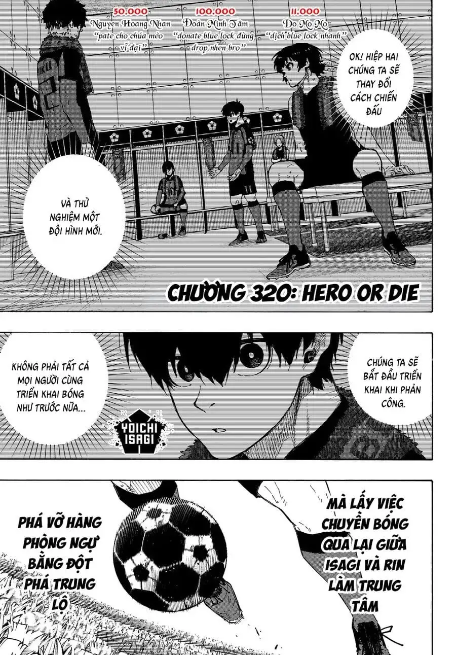 Truyện Tranh Tiền Đạo Số 1 - Blue Lock trang 5