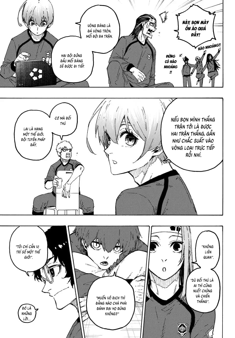 Truyện Tranh Tiền Đạo Số 1 - Blue Lock trang 6