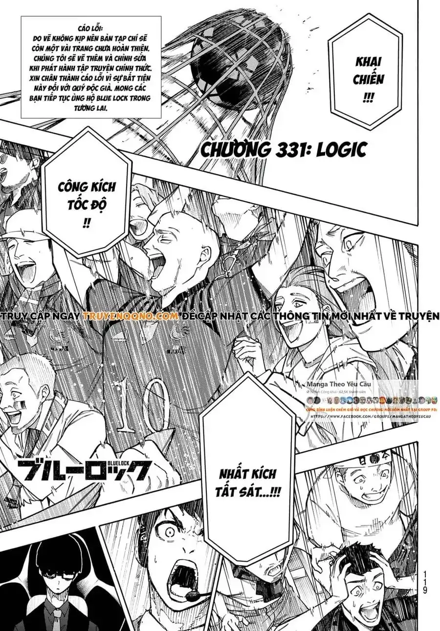 Truyện Tranh Tiền Đạo Số 1 - Blue Lock trang 5