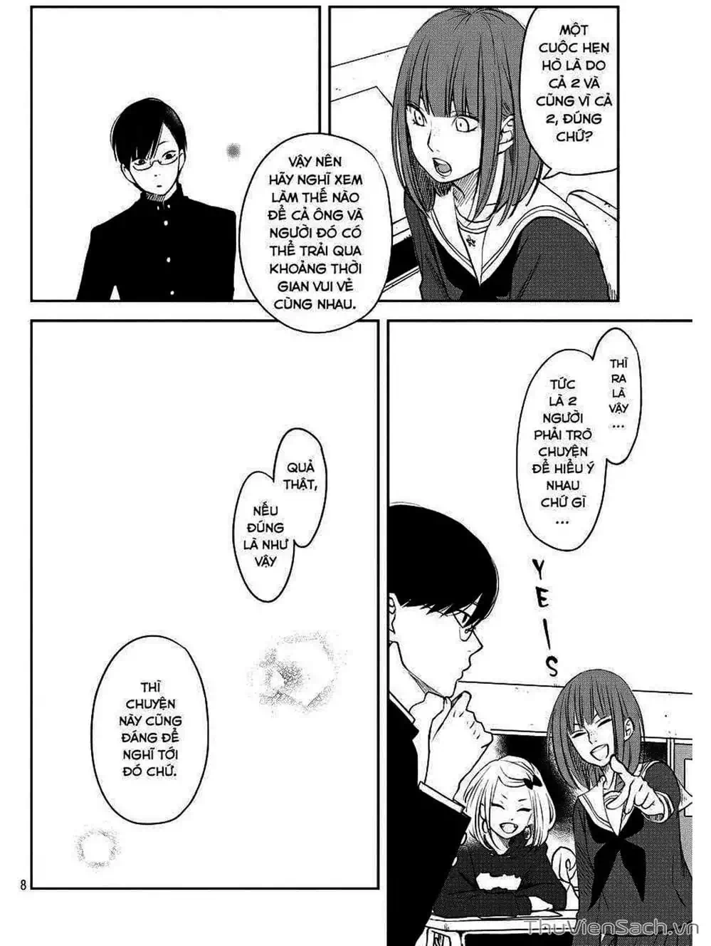 Truyện Tranh Boku To Kimi trang 4