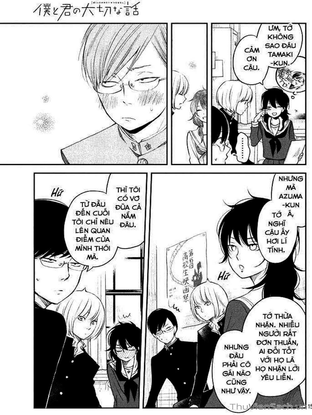 Truyện Tranh Boku To Kimi trang 4