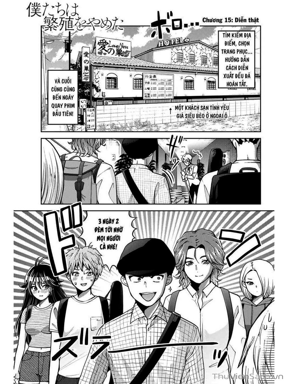 Truyện Tranh Bokutachi Wa Hanshoku Wo Yameta trang 2