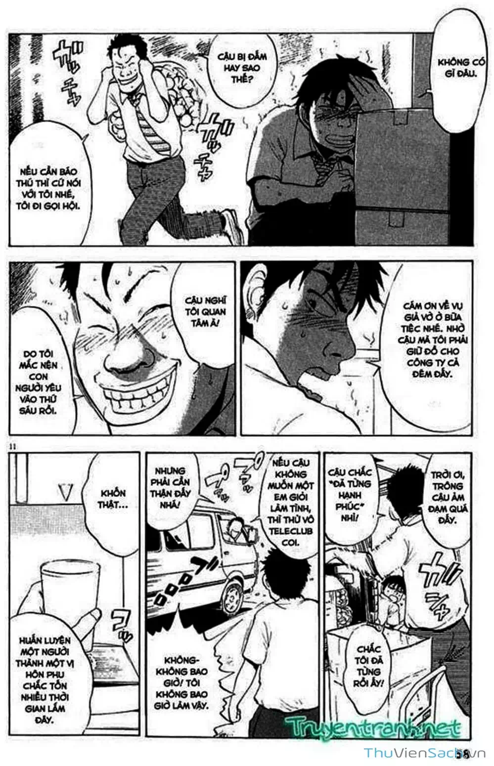 Truyện Tranh Đừng Hèn Với Cuộc Sống - Boys On The Run trang 6