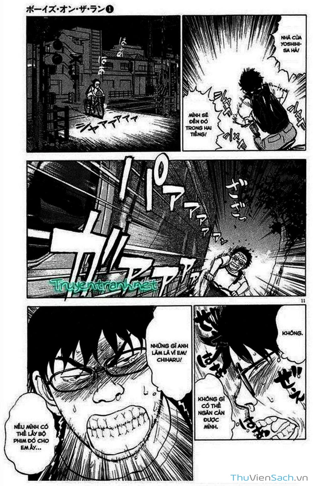 Truyện Tranh Đừng Hèn Với Cuộc Sống - Boys On The Run trang 6