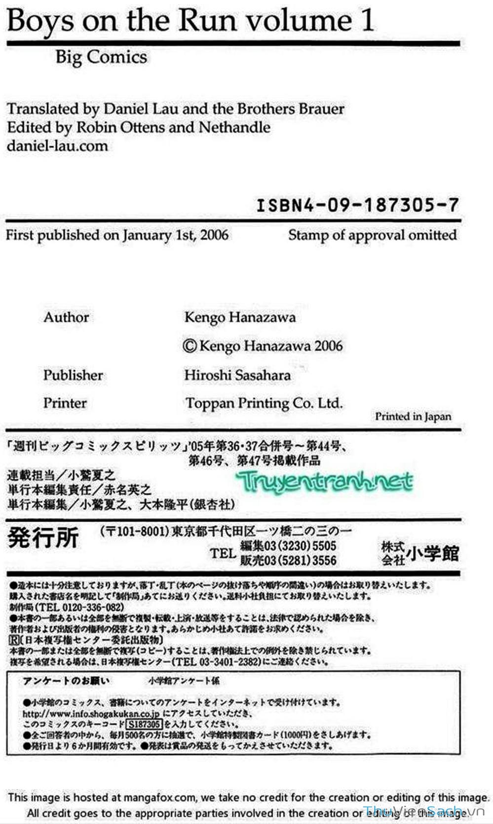 Truyện Tranh Đừng Hèn Với Cuộc Sống - Boys On The Run trang 6