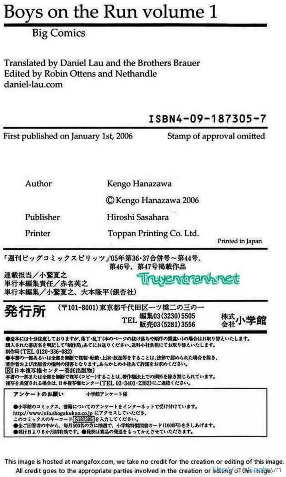 Truyện Tranh Đừng Hèn Với Cuộc Sống - Boys On The Run trang 6