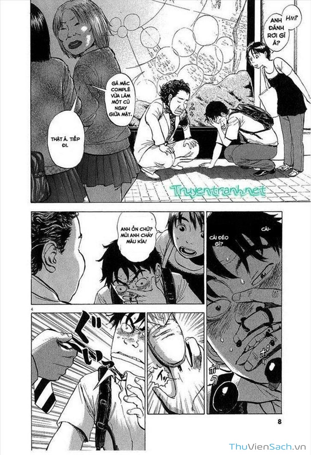 Truyện Tranh Đừng Hèn Với Cuộc Sống - Boys On The Run trang 6