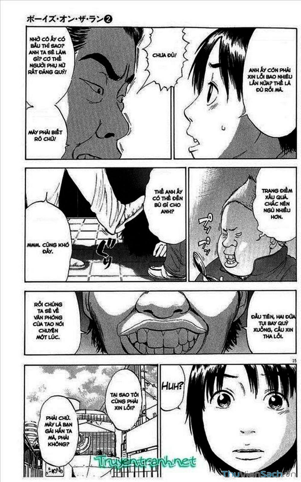 Truyện Tranh Đừng Hèn Với Cuộc Sống - Boys On The Run trang 6
