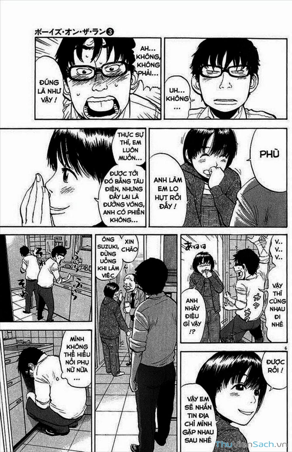 Truyện Tranh Đừng Hèn Với Cuộc Sống - Boys On The Run trang 6