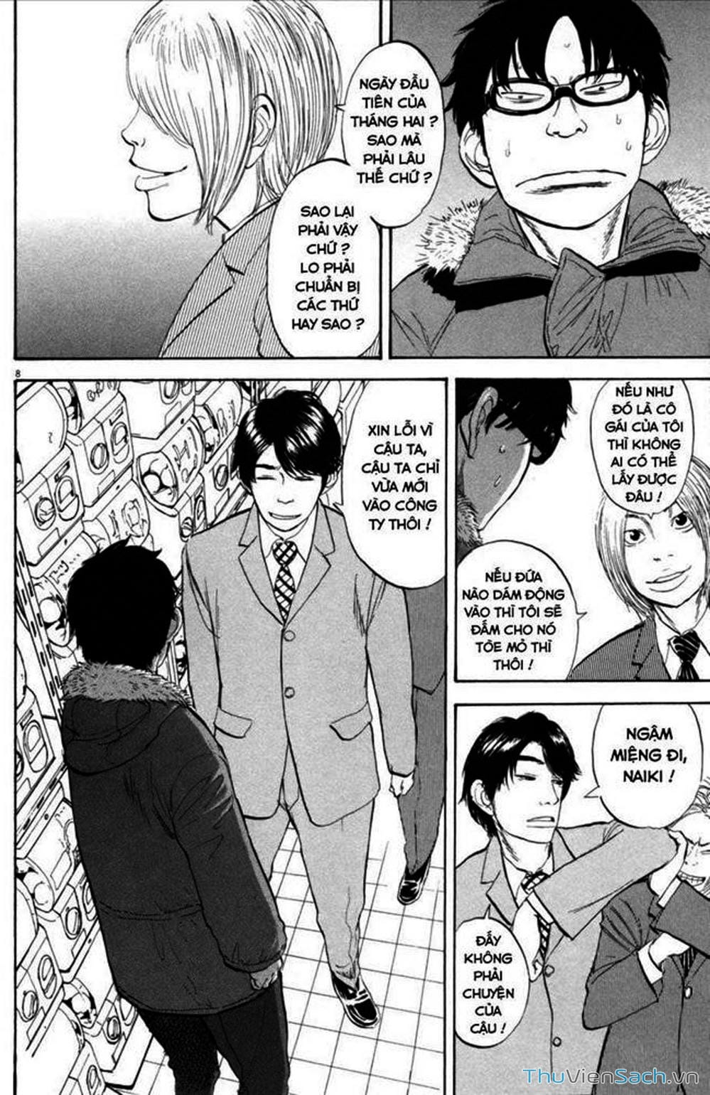 Truyện Tranh Đừng Hèn Với Cuộc Sống - Boys On The Run trang 6