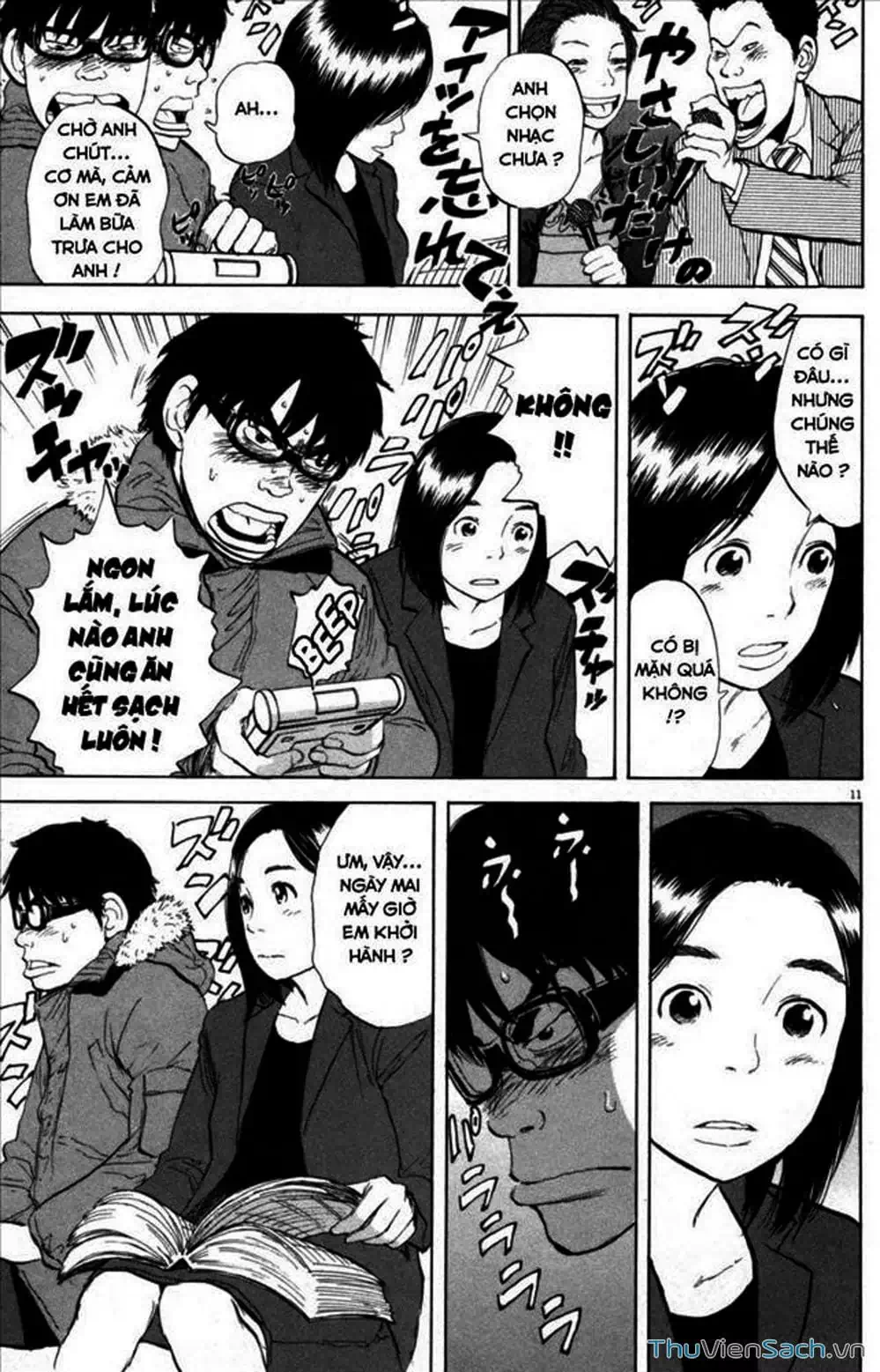 Truyện Tranh Đừng Hèn Với Cuộc Sống - Boys On The Run trang 6