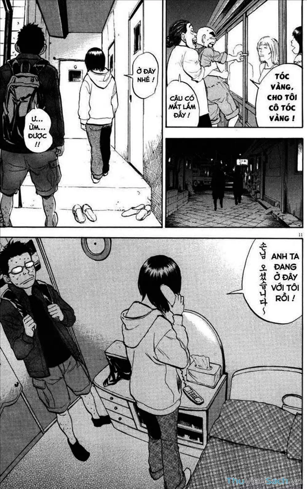 Truyện Tranh Đừng Hèn Với Cuộc Sống - Boys On The Run trang 6