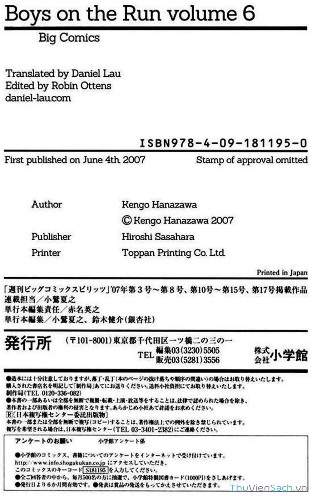 Truyện Tranh Đừng Hèn Với Cuộc Sống - Boys On The Run trang 6