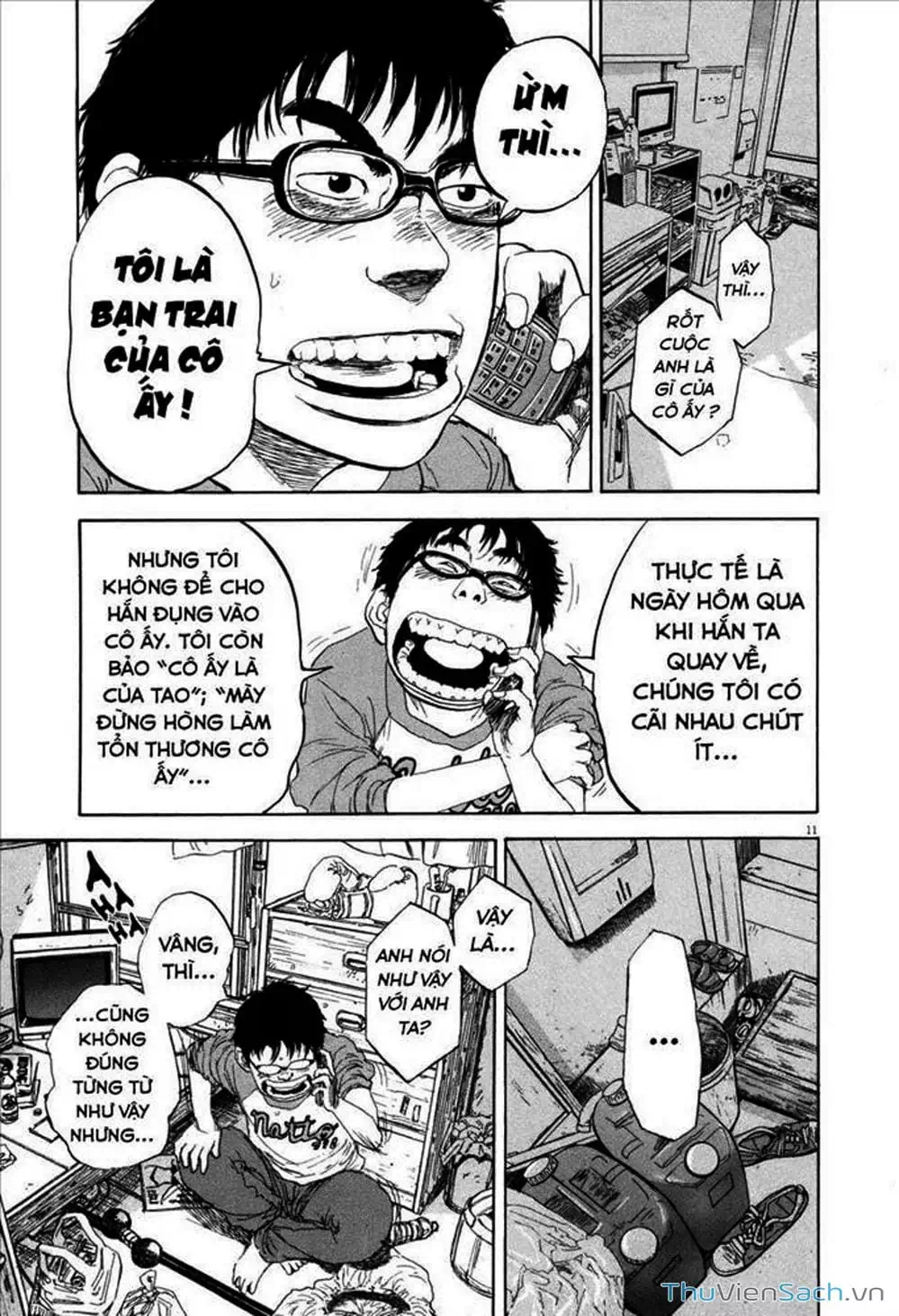 Truyện Tranh Đừng Hèn Với Cuộc Sống - Boys On The Run trang 6