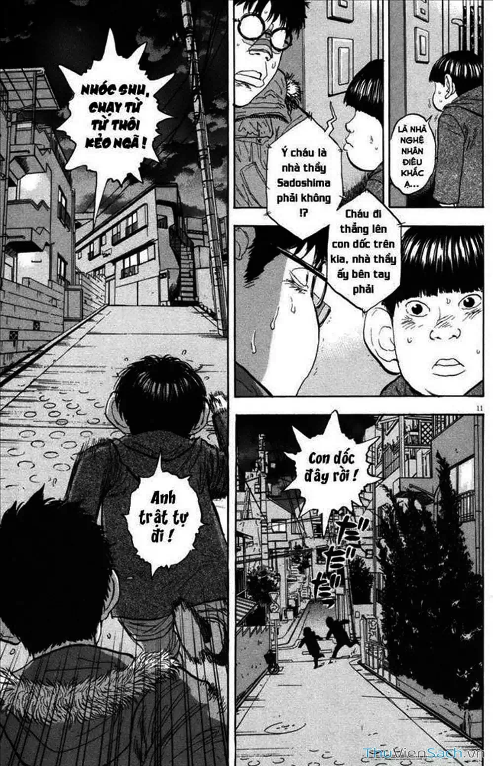 Truyện Tranh Đừng Hèn Với Cuộc Sống - Boys On The Run trang 6