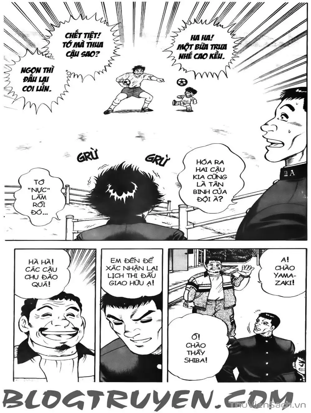 Truyện Tranh Sóng Gió Cầu Trường - Buttobi Itto trang 2