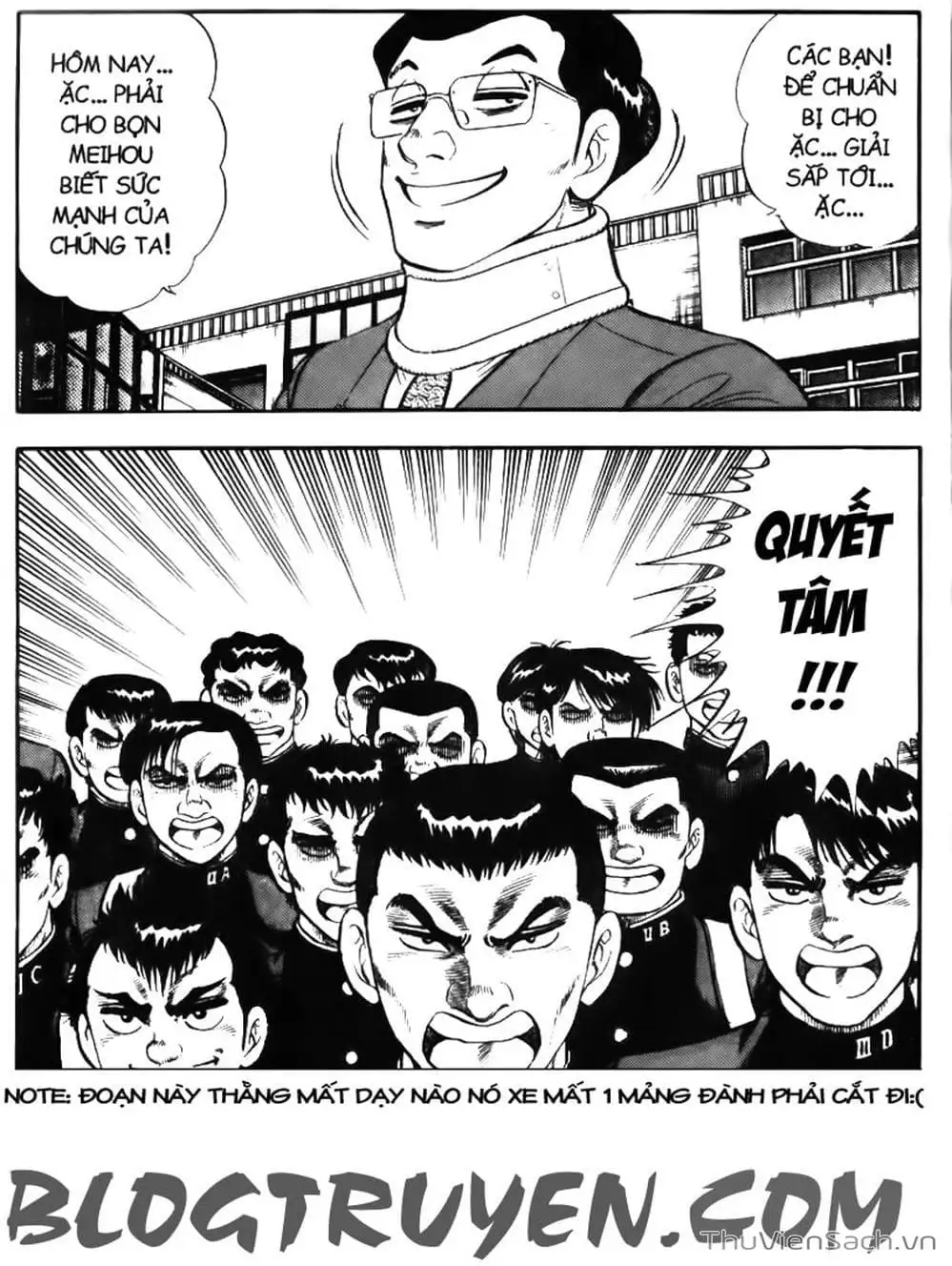 Truyện Tranh Sóng Gió Cầu Trường - Buttobi Itto trang 2