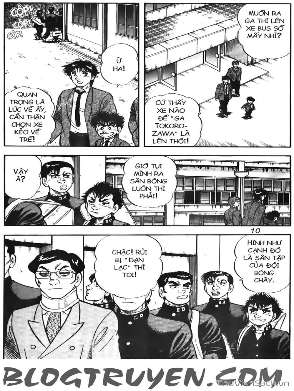 Truyện Tranh Sóng Gió Cầu Trường - Buttobi Itto trang 2