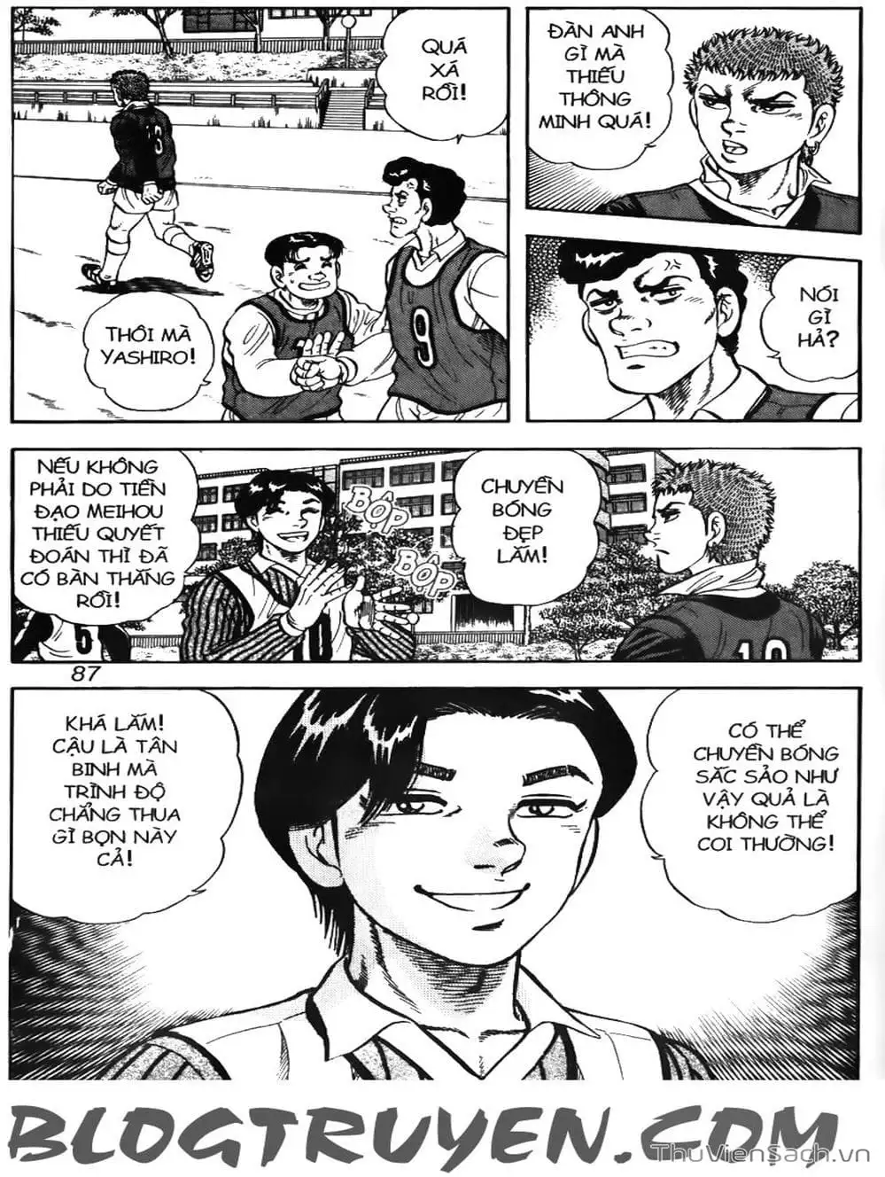 Truyện Tranh Sóng Gió Cầu Trường - Buttobi Itto trang 2