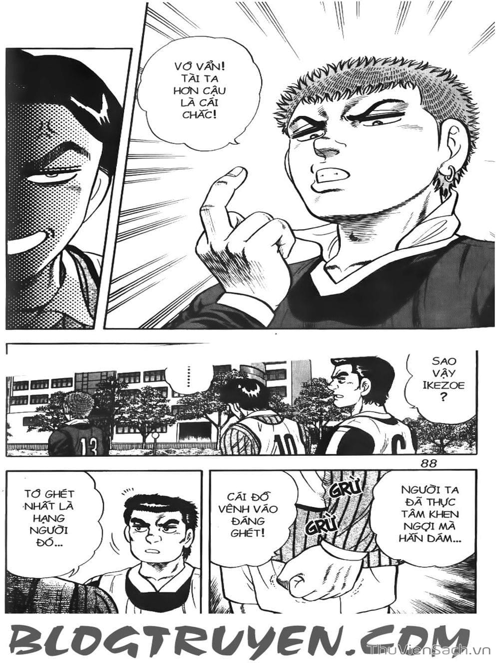 Truyện Tranh Sóng Gió Cầu Trường - Buttobi Itto trang 2