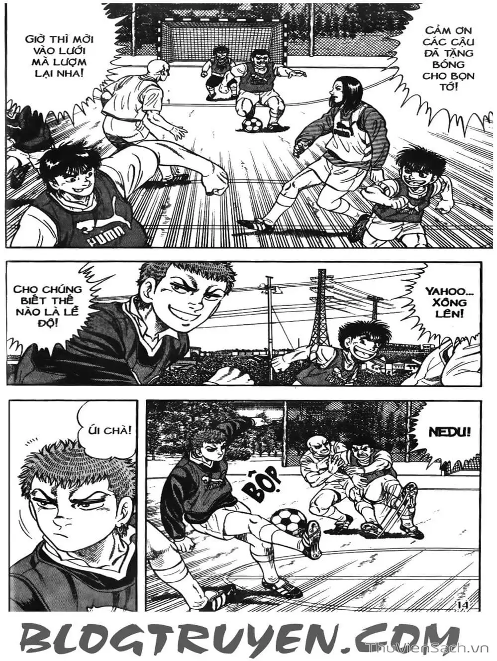 Truyện Tranh Sóng Gió Cầu Trường - Buttobi Itto trang 2