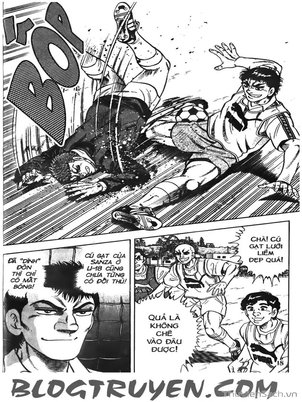 Truyện Tranh Sóng Gió Cầu Trường - Buttobi Itto trang 2