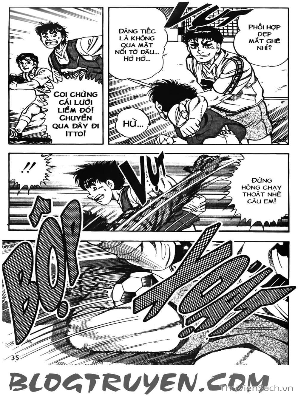 Truyện Tranh Sóng Gió Cầu Trường - Buttobi Itto trang 2